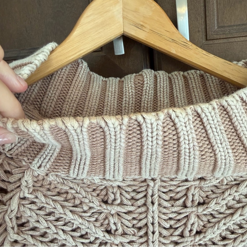 Free People Turtleneck Sweater - Blush Pink - Picture 5 of 5